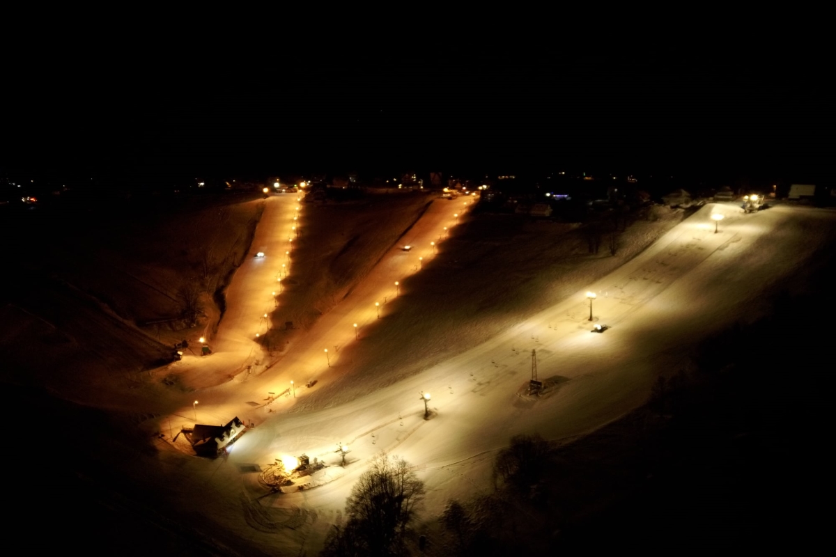 UFO ski resort in Poland, located in the Tatra Mountains