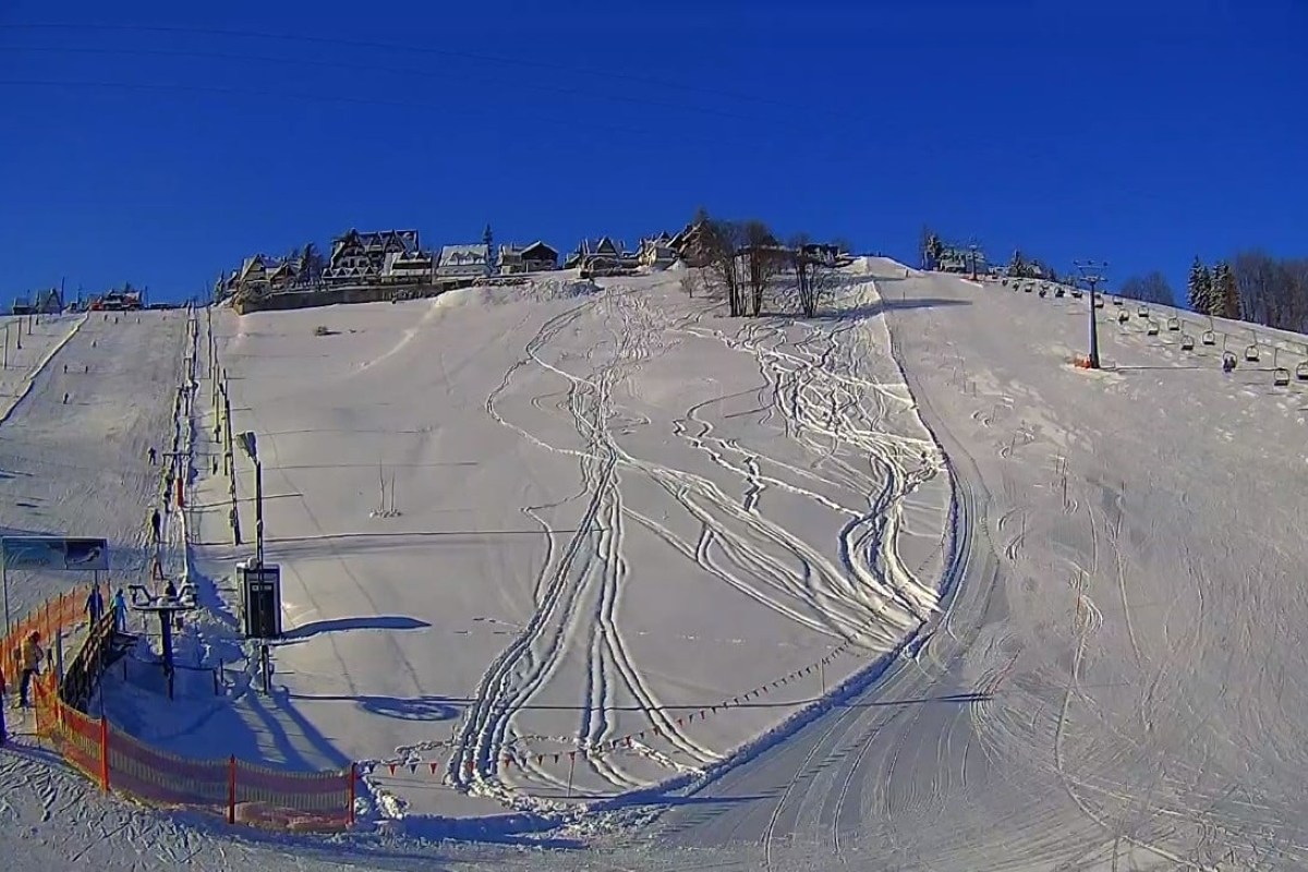 UFO ski resort in Poland, located in the Tatra Mountains